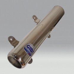 Side wall mount rod holder