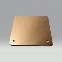 Backplate for outrigger...